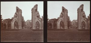 Glastonbury Abbey, Glastonbury, Mendip, Somerset, 1913 by Walter Edward Zehetmayr