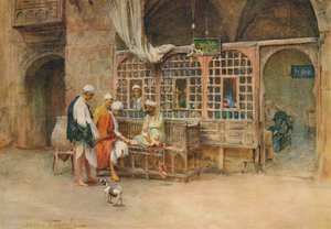 A Cairene Café, c1905, 1912