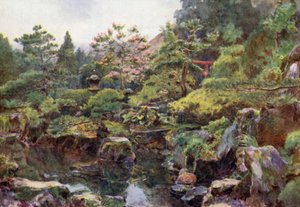 A Rock and Water Garden, Hakone