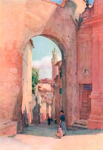 Arch of St. Joseph, Siena by Walter Frederick Roofe Tyndale