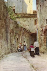 Blessing of the Houses, Italian Riviera by Walter Frederick Roofe Tyndale