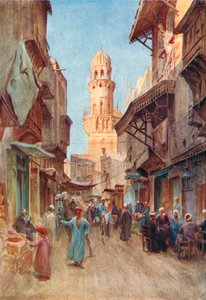 El-Gamaliyeh, Cairo by Walter Frederick Roofe Tyndale