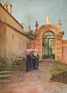 Entrance to the Villa Centurione, S. Margherita Ligure, c. 1910, 1912 by Walter Frederick Roofe Tyndale