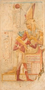 Isis Suckling Seti I, Abydos by Walter Frederick Roofe Tyndale