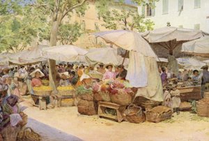 Market, Nice, France