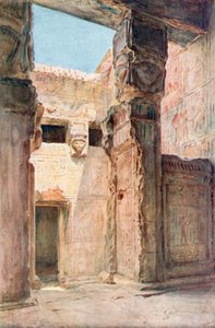 The Court of the Kiosque at Dendera