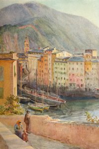 The Harbour at Camogli by Walter Frederick Roofe Tyndale