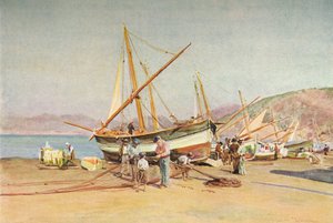 The Strand at Sestri Levante, c1910, 1912