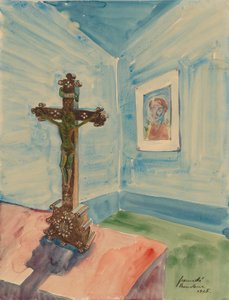 Crucifix in Space (Cross in Space)