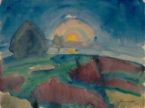 Moonrise (on Hiddensee)