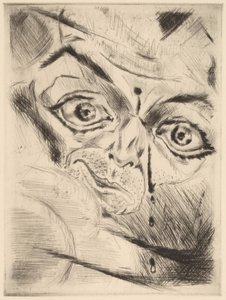 Peter with a Gunshot Wound in His Forehead by Walter Gramatte