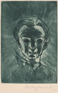 Smiling Head, Self-portrait