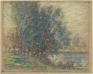 Willows, Longpre, France