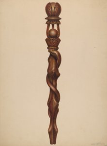 Scepter Lumberjack Carving by Walter Hochstrasser