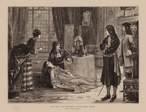 Scene from "Lady Clancarty," at the Olympic Theatre by Walter Jenks Morgan
