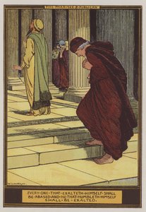 The Pharisee and Publican by Walter Jenks Morgan