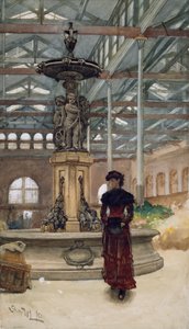 Old Market Hall and Fountain, Birmingham