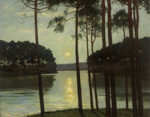Evening Mood at Schlachtensee