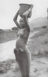 Water Carrier from Northern East Africa by Walter Mittelholzer