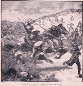 Charge of the Scots at Homildon Hill AD 1402 by Walter Paget