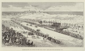 Horse-Racing at Accra, on the Gold Coast, Race for the Brandford Cup