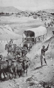 The Great Boer Trek to Natal in 1835-36 by Walter Paget