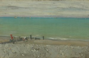 La Plage, Dieppe by Walter Richard Sickert
