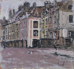 The Old Arcades, Dieppe by Walter Richard Sickert