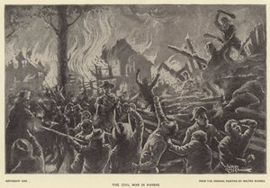 The Civil War in Kansas by Walter Russell
