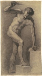 Male Nude on Steps