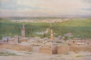 Damascus from Salahiyeh: Sunset over the City by Walter Spencer Stanhope Tyrwhitt