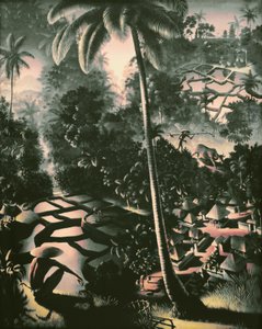 A view from above by Walter Spies