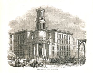 The Present Coal Exchange, opened by Prince Albert in 1849, Thames Street by Walter Thornbury