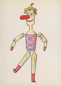 Figures from Children’s Books: Pinocchio by Walter Trier