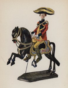 Old Toy Painted by Walter Trier by Walter Trier