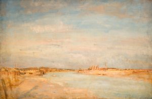 River Scene by Walter Westley Russell