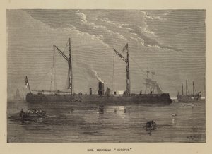 HM Ironclad Hotspur by Walter William May