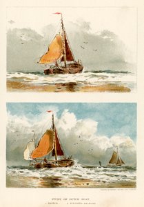 Study of Dutch Boat by Walter William May