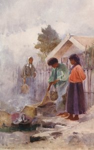 Cooking in a Hot Spring by Walter Wright