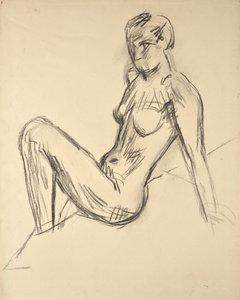 Study of a Nude by Walther Gamerith