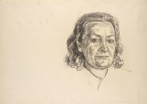 Portrait of Adele List by Walther Gamerith