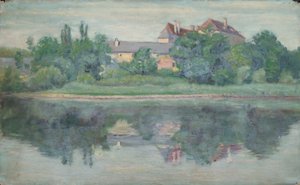 Castle by the Lake by Walther Gamerith