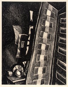 Two Doors--Interior by Wanda Gág
