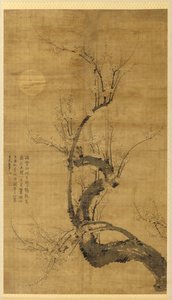 A Prunus in the Moonlight by Wang Mian