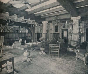 The Buccaneer Room, Carlyle Club, Piccadilly, 1915 by Waring and Gillow