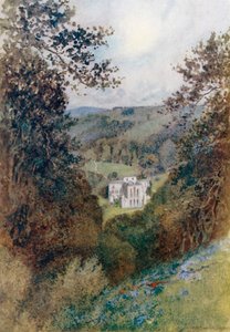 Rievaulx Abbey from the Terrace by Warwick (after) Goble