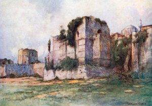The Walls; the Tower of Isaac Angelus by Warwick (after) Goble