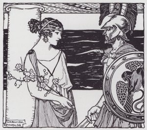 Helen of Troy, poster design from the Pageant of Beauty series for Pears