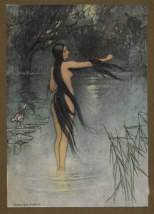 When She Got Out of the Water, What a Change Was Seen in Her!, from Folk-Tales of Bengal