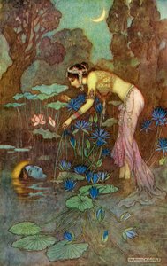 Sita Finds Rama Among Lotus Blooms, 1913
